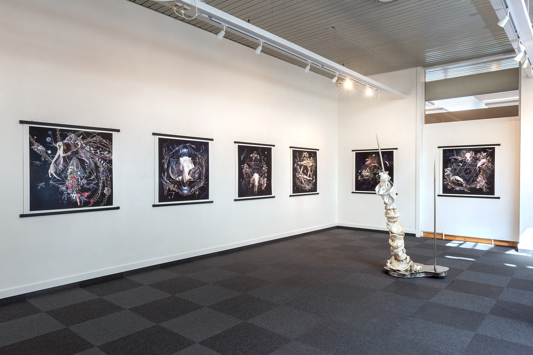 Contemporary art group show at Galleri Elgen in Tynset Norway